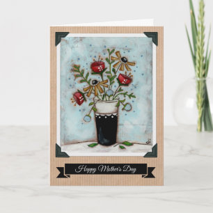 Un amor de madre - tarjeta del día de madre