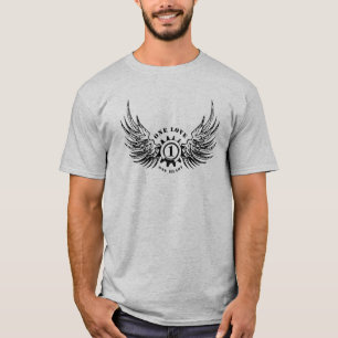 Un amor, la una camiseta de los hombres del