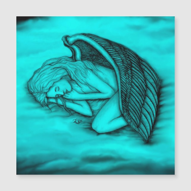 Un ángel dormido (Anverso)