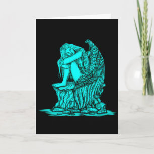 Un ángel dormido en la piedra