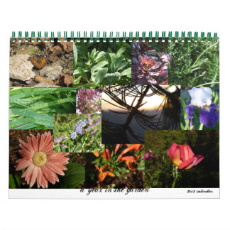 Un año 2013 en el calendario de jardines