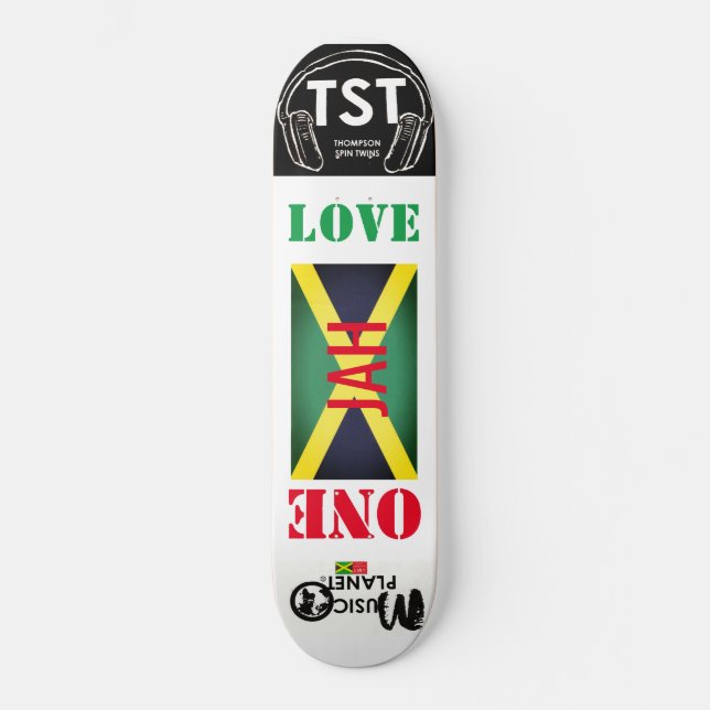 UN AÑO DE AMOR Skateboard (Anverso)
