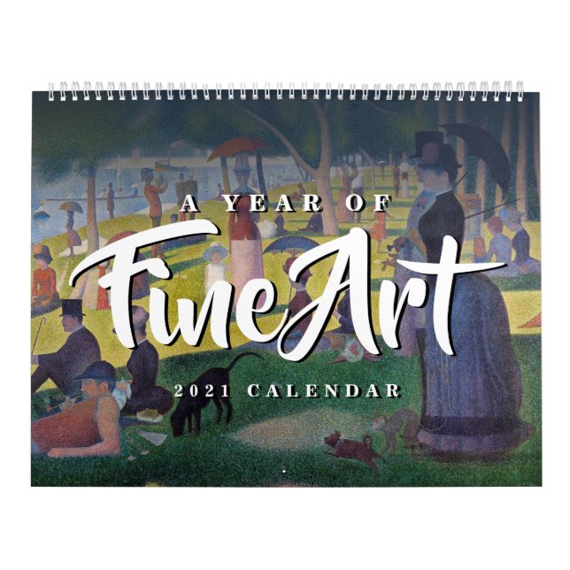Un año de Bella Artes| Calendario 2021 (Tapa)