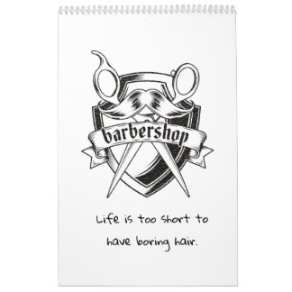 Un año de calendario de inspiración para la barber
