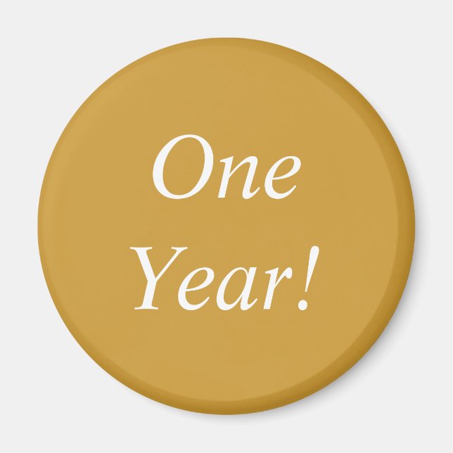 ¡Un año de imán del CN! (Frente)