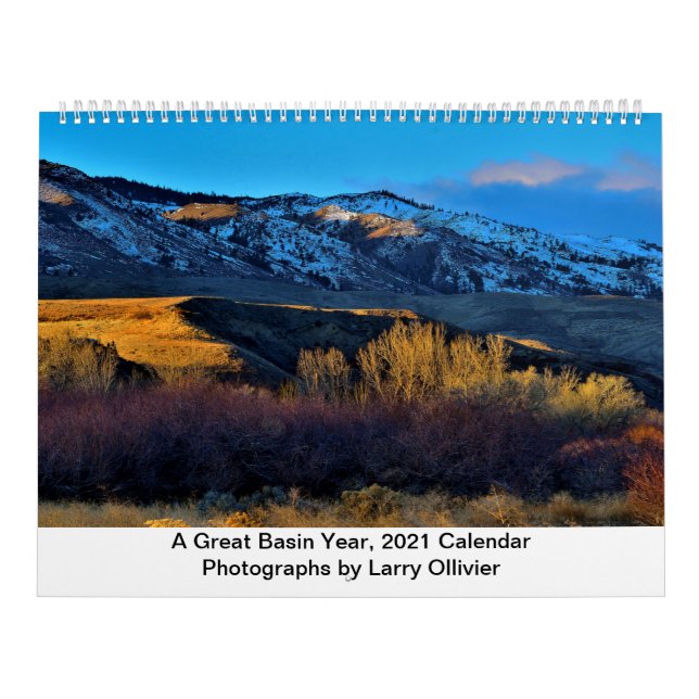 Un año de la Gran Cuenca, Calendario 2021 (Tapa)