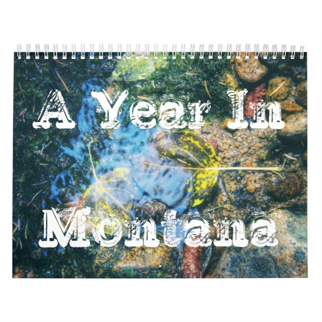 Un año en el calendario de Montana (Tapa)