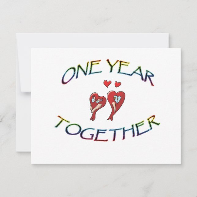 UN AÑO JUNTOS (Anverso)