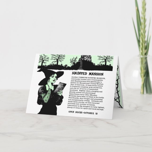 Un anuncio que haría cualquier agente inmobiliario (Anverso)