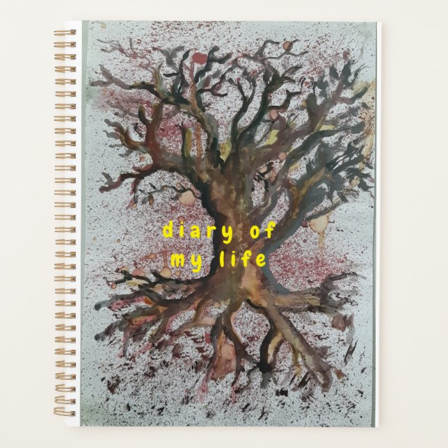un árbol de planificador de la vida (Anverso)