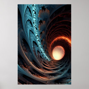 Un arte fractal hipnótico