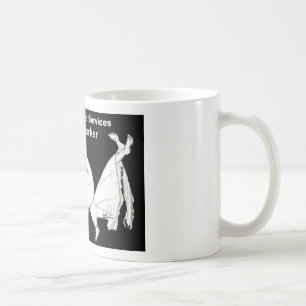Un asistente social en la taza de café del trabajo