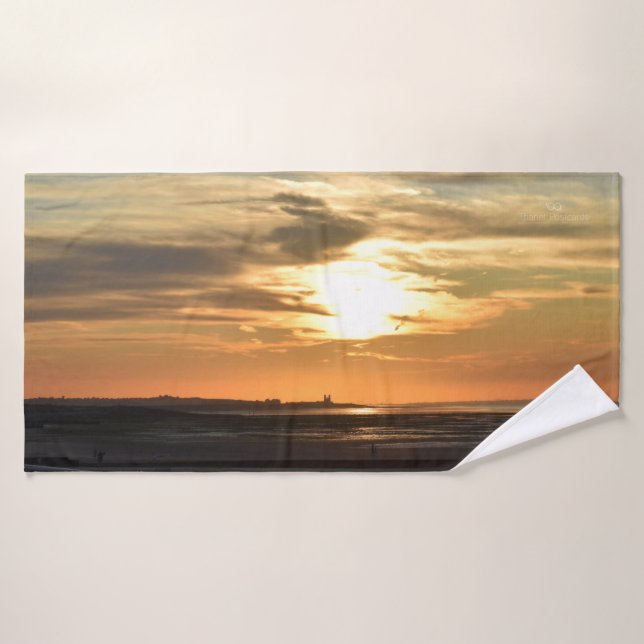 Un atardecer para los consumidores (Toalla de baño)