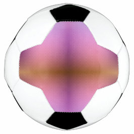 Un balón de fútbol con un diseño único 