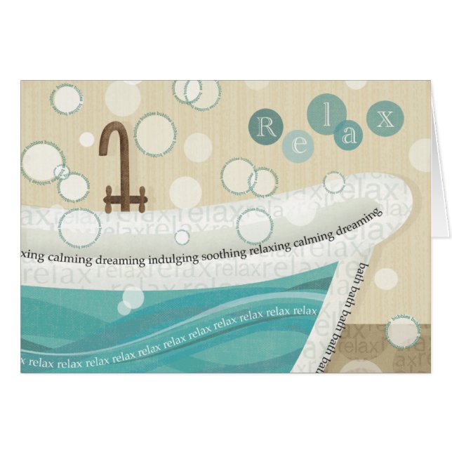 Un baño de relajación (Anverso (Horizontal))