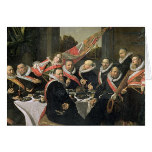 Un banquete de los oficiales de San Jorge Militi
