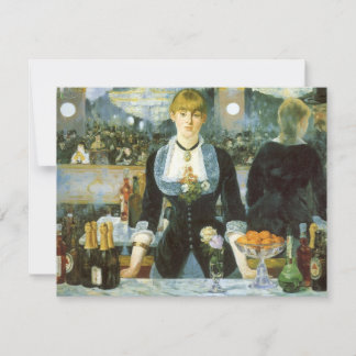 Un bar en el Folies Bergère de Edouard Manet