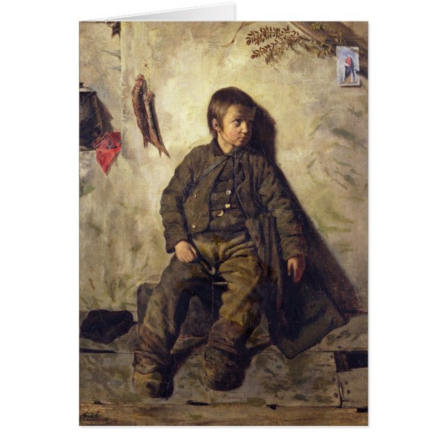 Un barrido de chimenea de Saboya, 1832 (Frente)