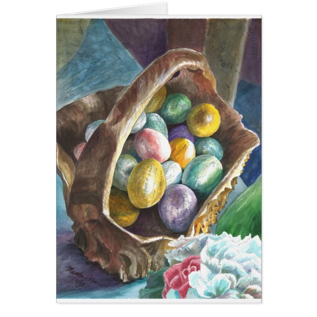 Un basketful de los deseos del boda (Frente)