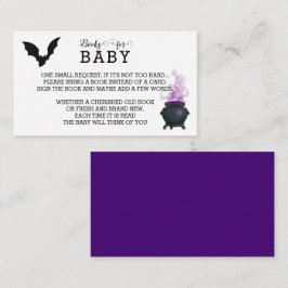 Un bebé está preparando la tarjeta de solicitud de