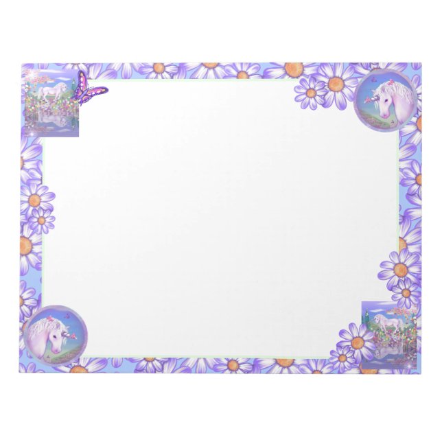 Un Bloc de notas de paraíso morado (Frente)