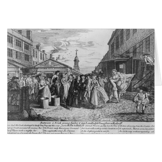 Un Boda de la flota, 1747 (Anverso (Horizontal))