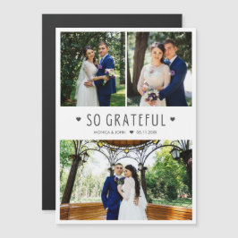 Un Boda fotográfico moderno muy agradecido gracias