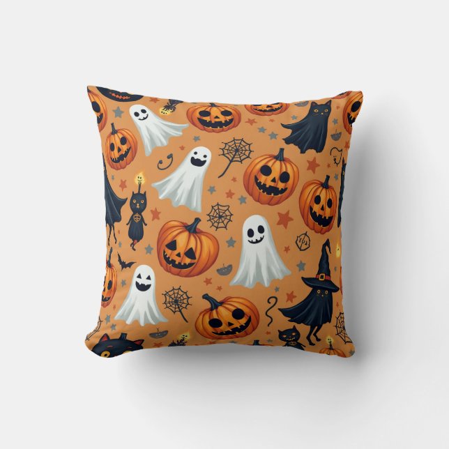 ¡Un bonito cojín para Halloween! (Anverso)