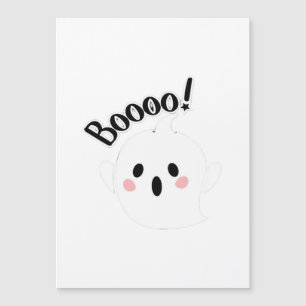 Un Boo Blanco Lindo Creativo Casual