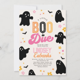 Un Boo debe recibir invitación de Baby Shower