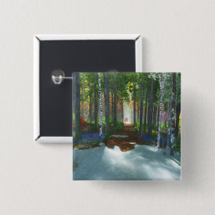 Un botón de caminar de un largo día