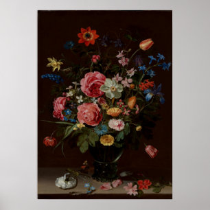 Un Bouquet de flores Clara Peeters Imprimir arte