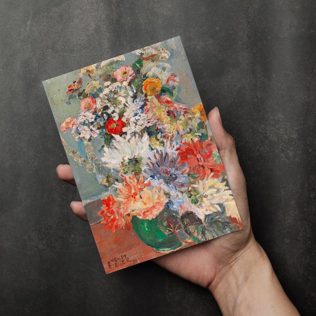 Un Bouquet de flores de verano | August Rieger (Subido por el creador)