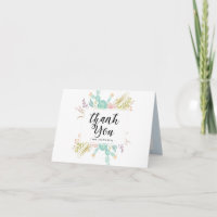 Un Bouquet delicioso | Tarjeta de agradecimiento