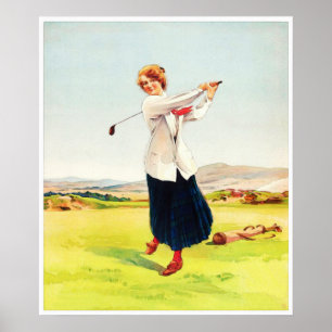 Un "Brassie" brillante - Impresión de arte de golf