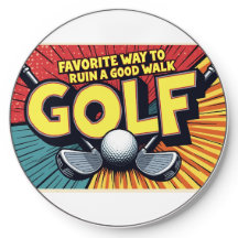 Un Buen Paseo Por La Manera Favorita Del Golf.