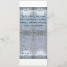 Un caballero para recordar - invitaciones medieval