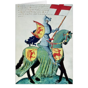 Un caballero que lleva las armas de Verona