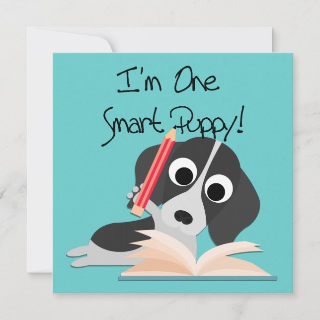 Un cachorro inteligente (Anverso)