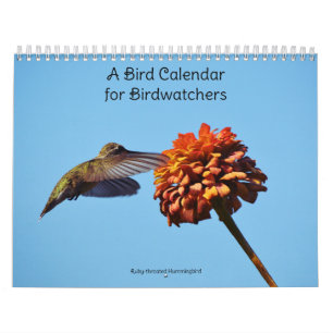 Un calendario de aves para observadores de aves
