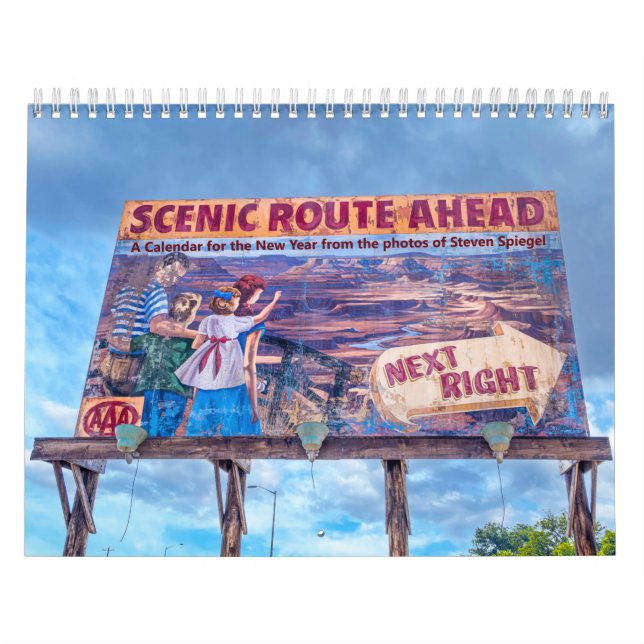 Un calendario de fotos de Rótulos de época (Tapa)