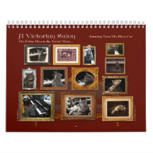 Un calendario de salón victoriano con Nora