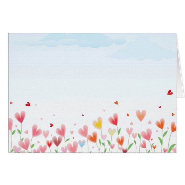 Un campo de corazones (Anverso (Horizontal))