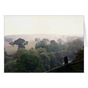 Un campo inglés de niebla