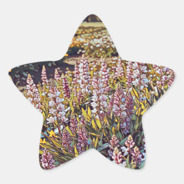 Un campo lleno de flores - Pegatina