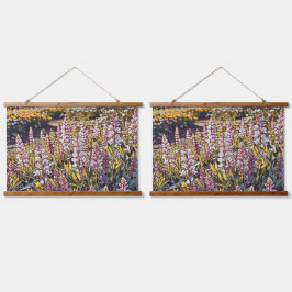 Un campo lleno de flores - Tapiz de pared