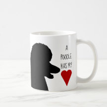 "Un caniche tiene taza de mi corazón"
