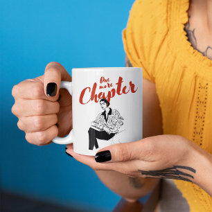 Un Capítulo Más Taza de Escritura Roja L Amantes d