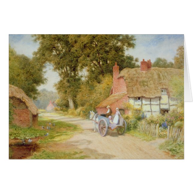 Un carril de Warwickshire (Anverso (Horizontal))