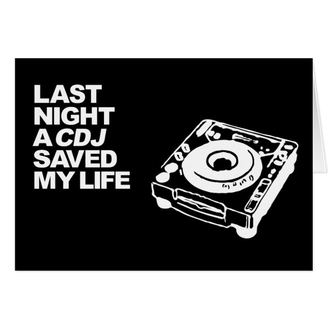 Un CDJ ahorró anoche mi vida (Anverso (Horizontal))